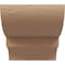 Ekena Millwork 6"W x 6"D x 6"H Wide Ridgewood Rough Cedar Woodgrain TimberThane Corbel, Primed Tan CORUR06X06X06RIDRCPR - alternate 4